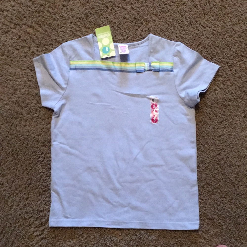 NWTs Vintage Gymboree Vacation Time ribbon top Sz 8